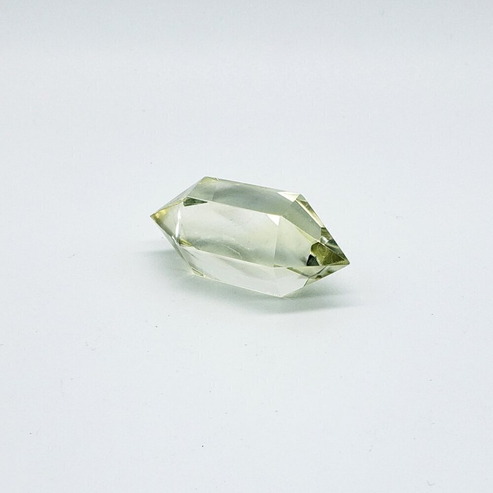 Yellow Citrine Double Terminated Point